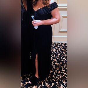 Elegant Black Evening Dress